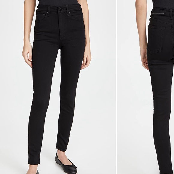 Rag & Bone Nina High Rise Skinny Jeans - Picture 1 of 10
